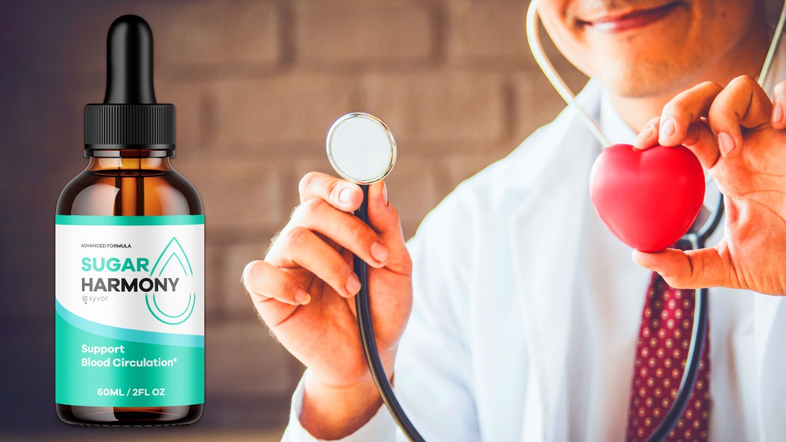 (1 Pack) Sugar Harmony Blood Support Drops Advanced Vitamin Supplement 30 Servs