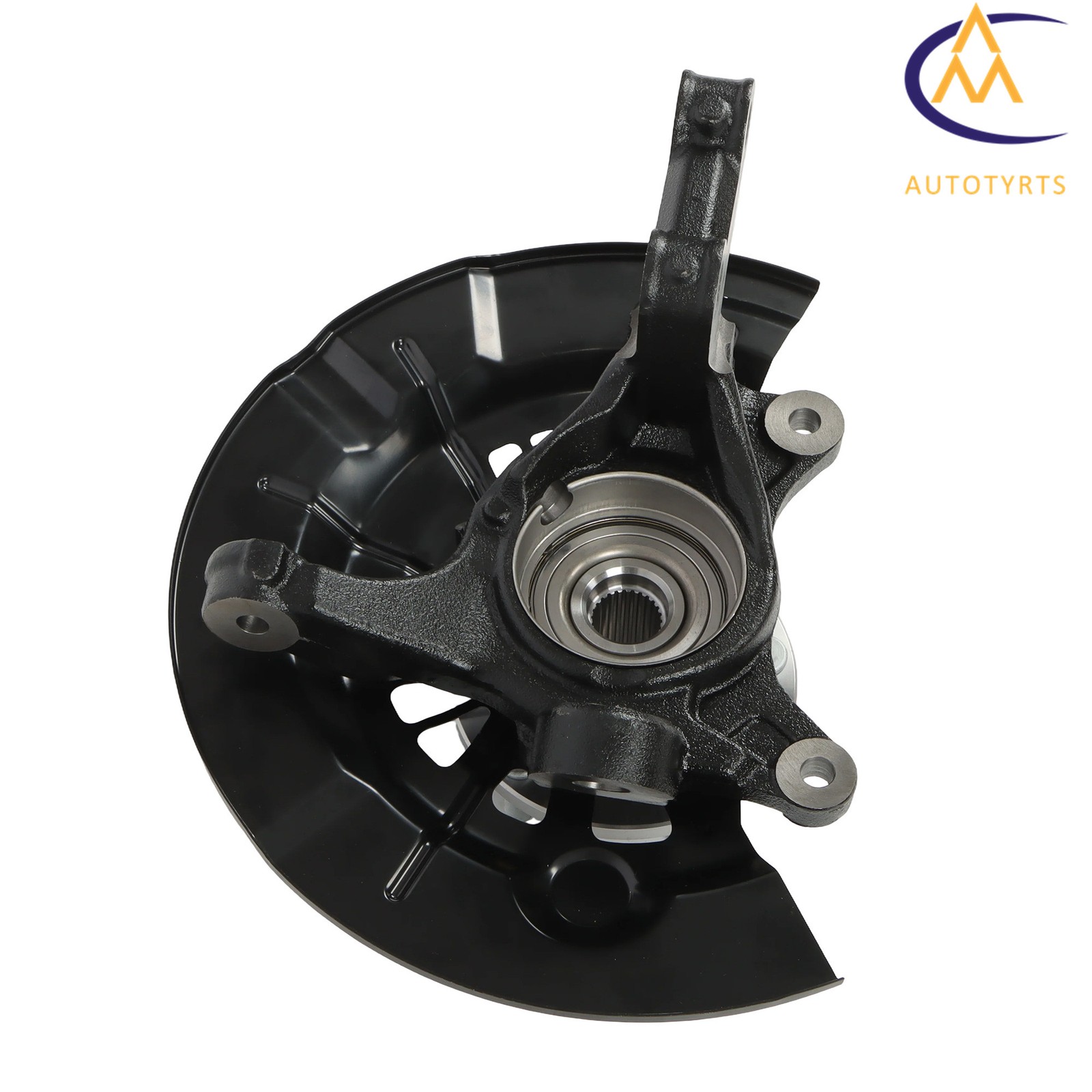 Front Left Steering Knuckle+Wheel Hub Bearing For Toyota Camry 2012 2013 - 2017