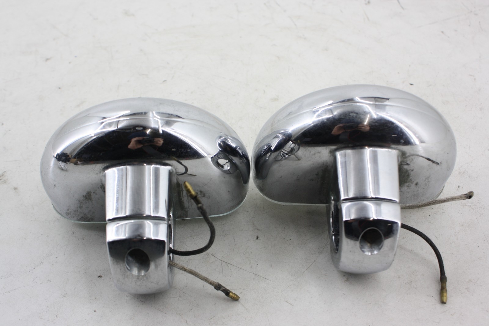 07 HARLEY-DAVIDSON STREET GLIDE FOG LAMP SET HALOGEN FOR 1 1/4" ENGINE GUARD