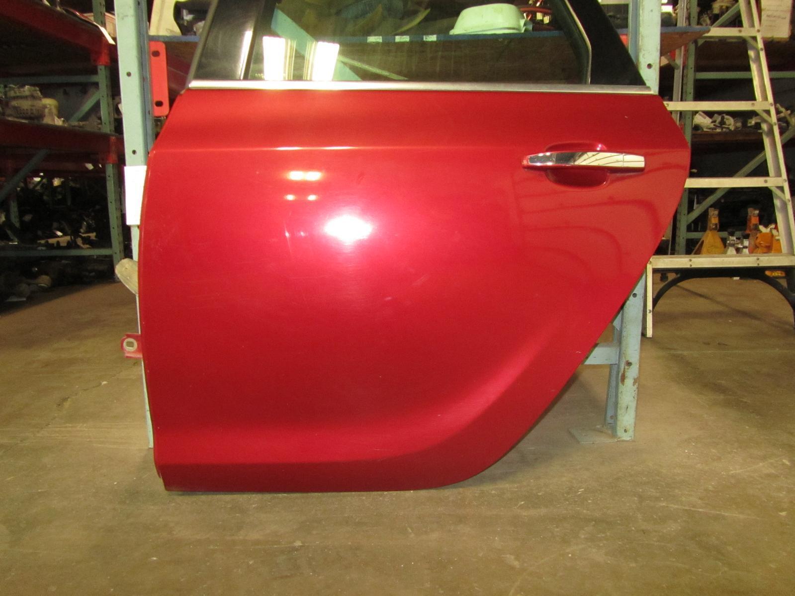 12-14 BUICK VERANO Left Driver Rear Door Crystal Claret Red GBE LOCAL NO SHIP