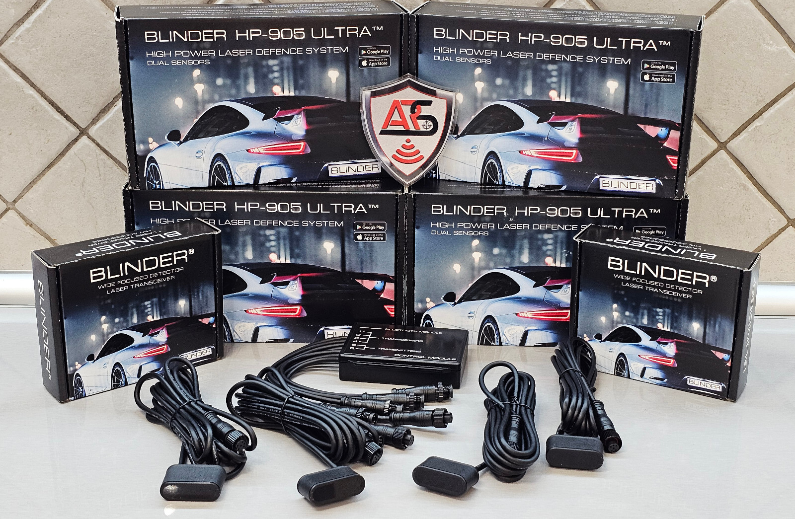 BLINDER HP-905 ULTRA - NEW Model - 2025 - QUAD Sensors - High Power System