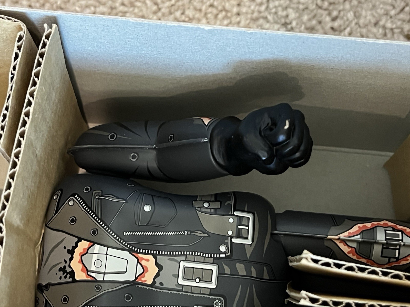 Medicom Toy Terminator 2 Battle Damaged T-800 #02 Nostalgic Future Arnold Tin