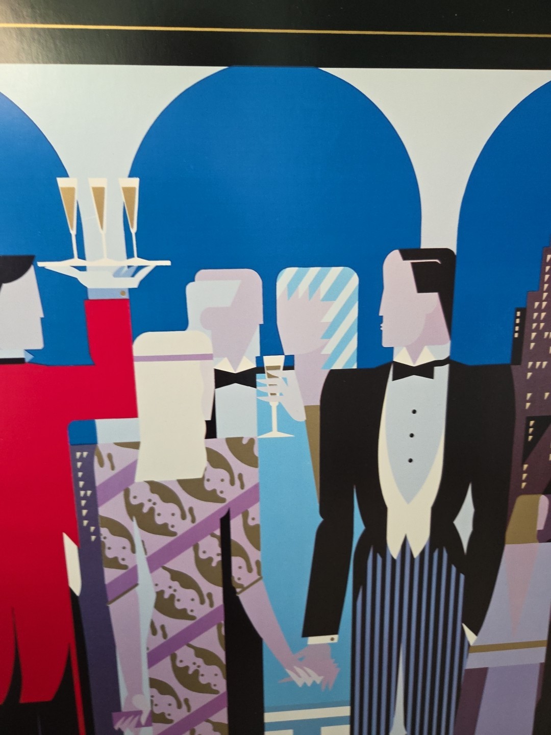 1984 GIANCARLO IMPIGLIA The Met Opera Poster On Board 25" × 30"