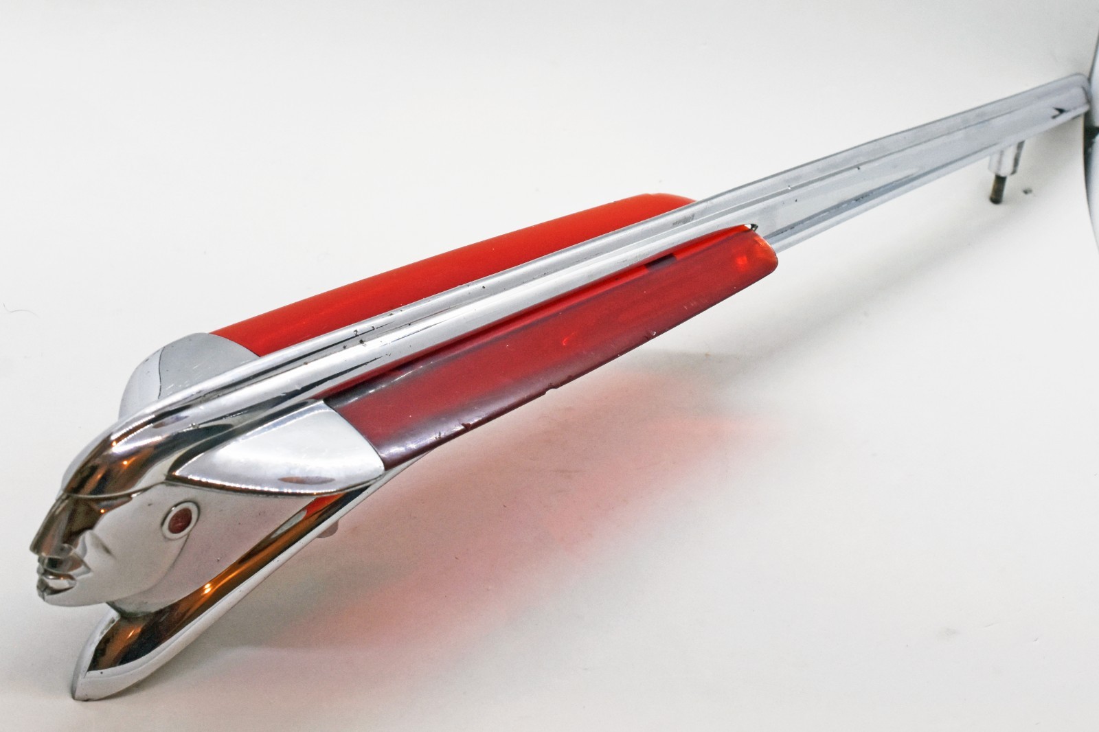 Original 1948 Pontiac Hood Ornament Chieftain 510565 - Vintage & Excellent!