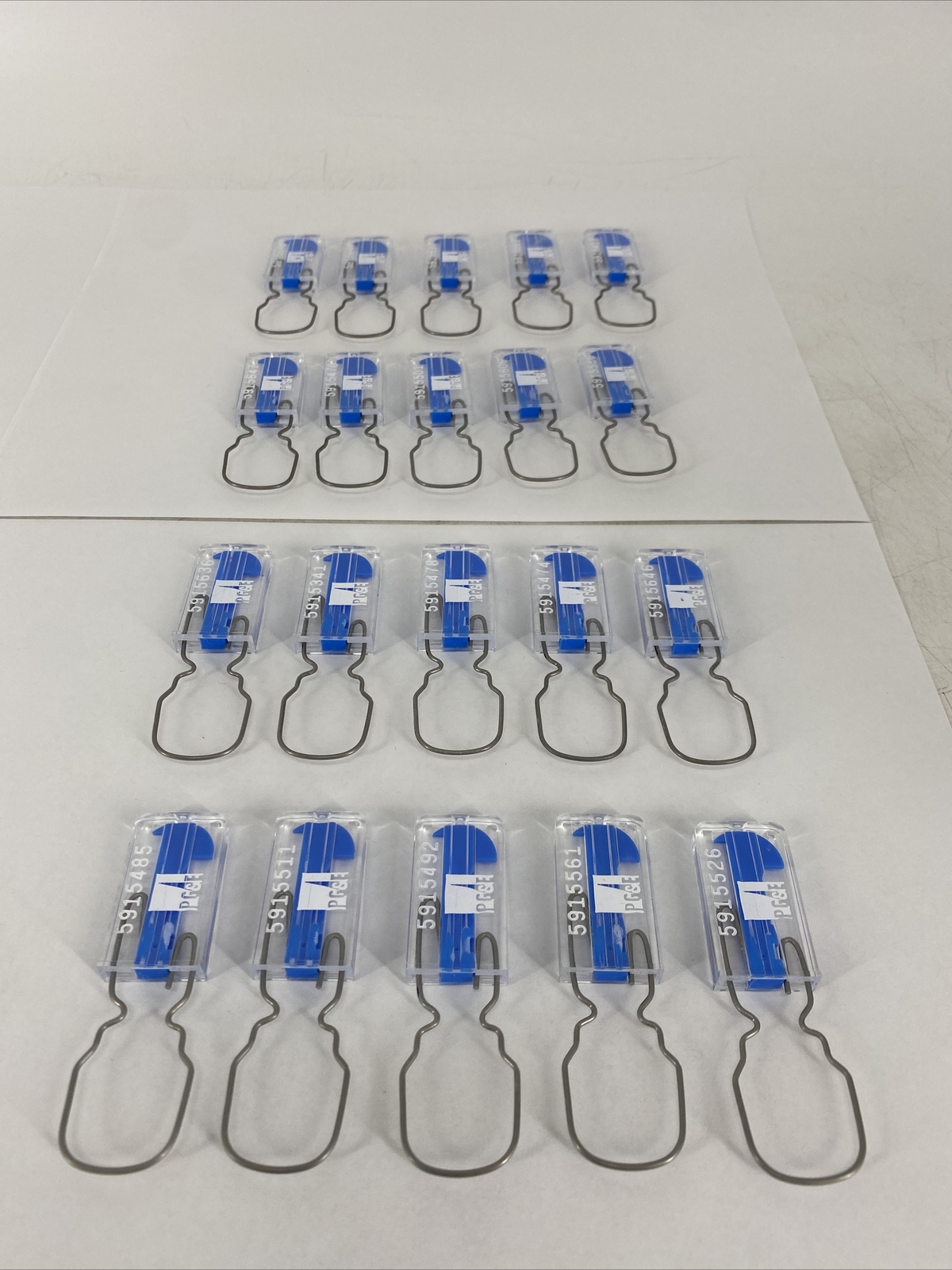 LOT OF 20 Enduro Seal Electric Meter Security Seal Wire Padlock Security Seals