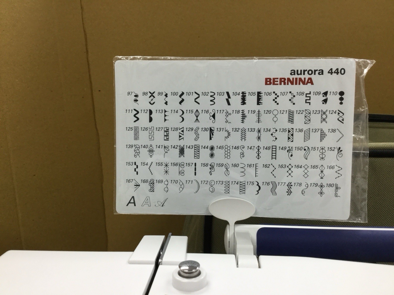 Bernina Aurora 440 QE Computerized Sewing Machine w/ BSR and Walking Foot