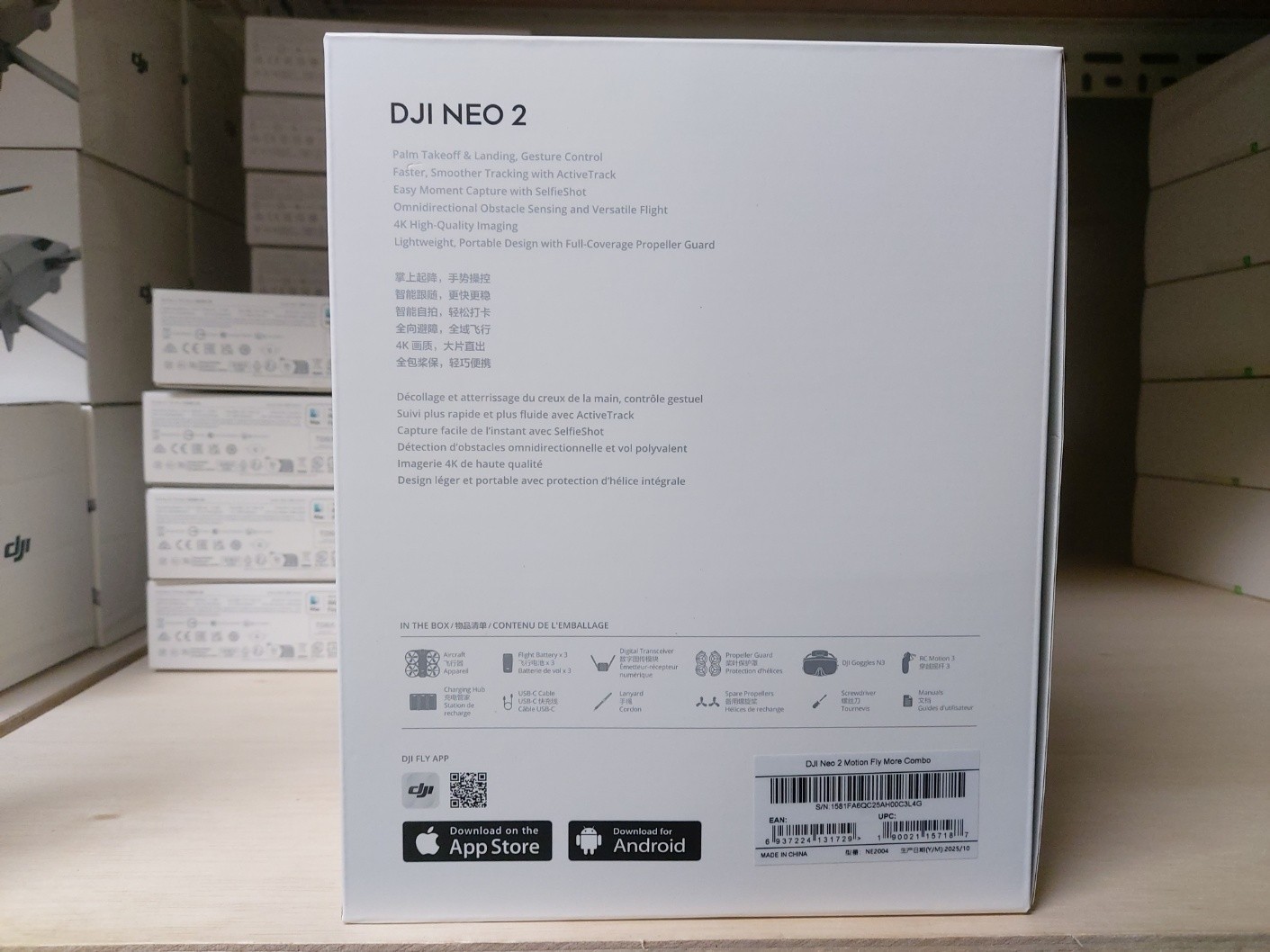 DJI Neo 2 Motion Flymore Combo(Motion 3/Goggles N3) Drone - No Tariffs In US