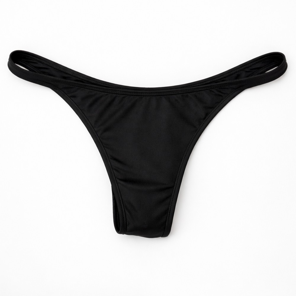 Lightweight Tucking Gaff Black | Breathable | Thong Back | Trans Women