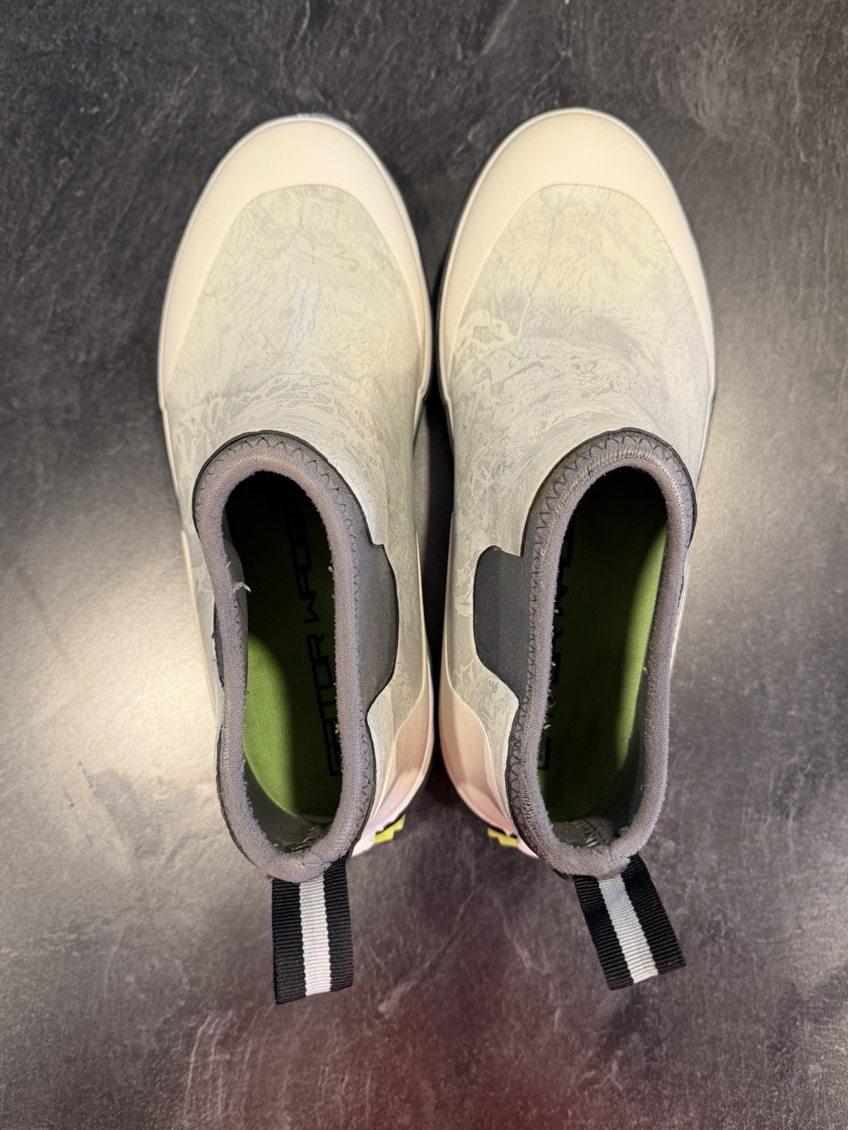 Gator Wader Men’s Deck Fishing Boots Size 10 White Pre-Owned