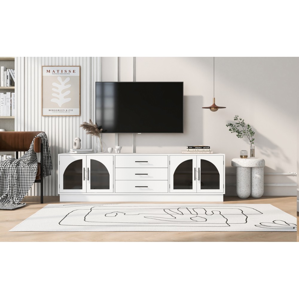 68.9'' Modern Minimalist TV Stand for TVs up to 75 Inches