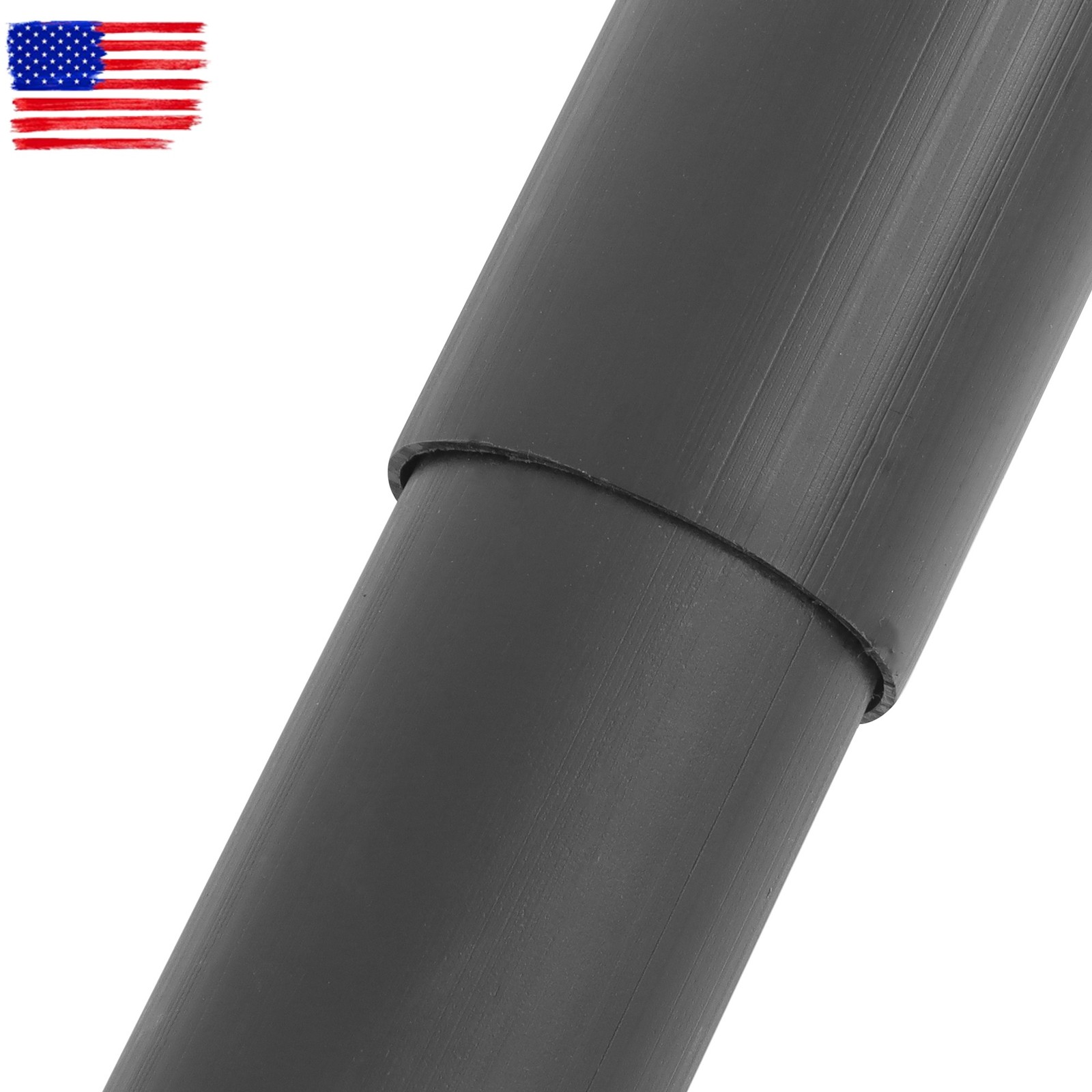 PTO Shaft PTO Driveshaft for Tractor 1-3/8" Spline/Round Ends 30-39" Black