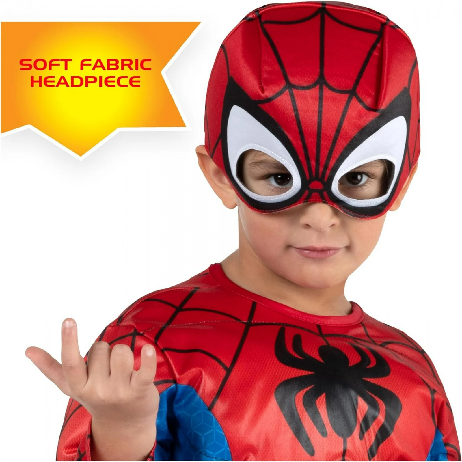 Marvel Spidey Amazing Friends Spider-Man Toddler Padded Costume 3T-4T