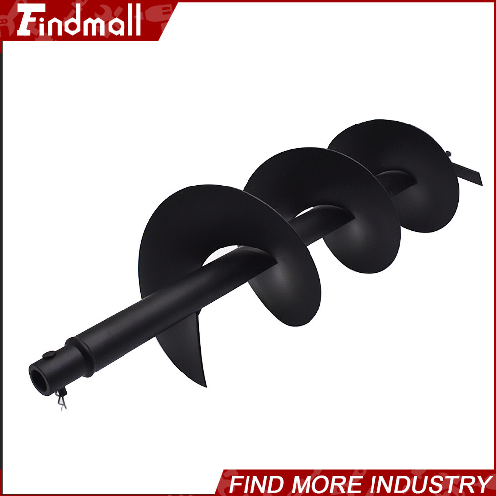Findmall 8 Inch Earth Auger Drill Bit for Gas Powered Digger