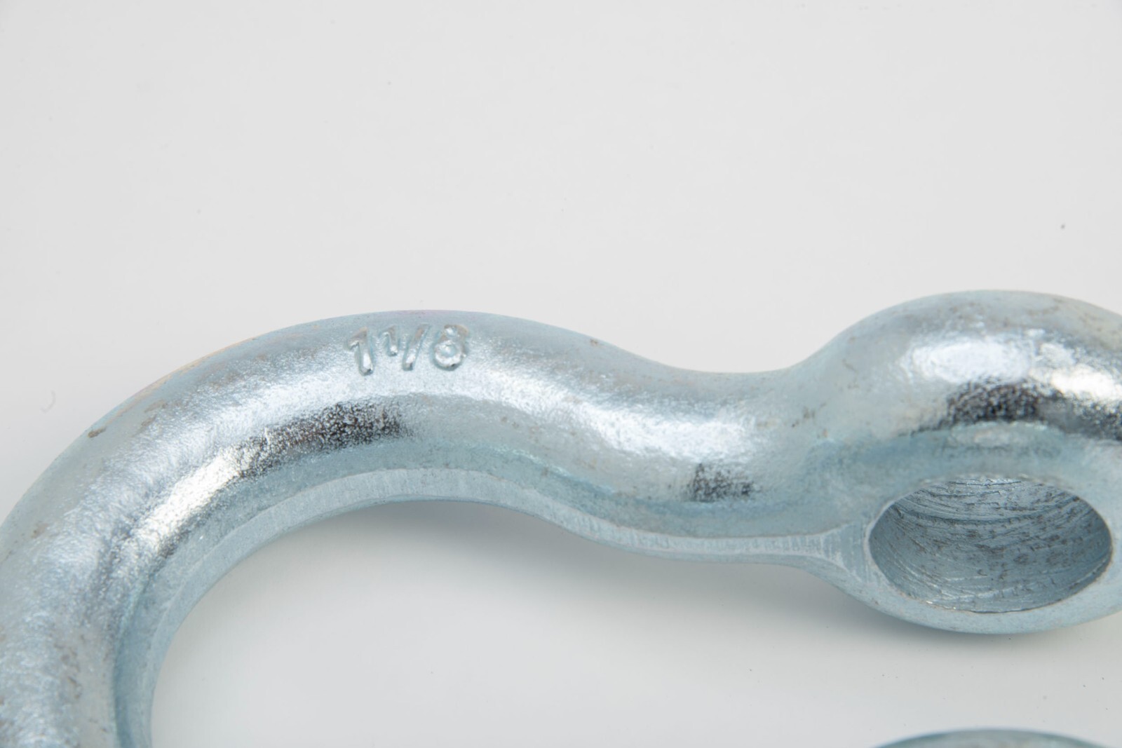 2 pcs 1-1/8" Bow Shackle w Screw Clevis Pin Rigging Towing 9.5 Ton 21000 lb WLL