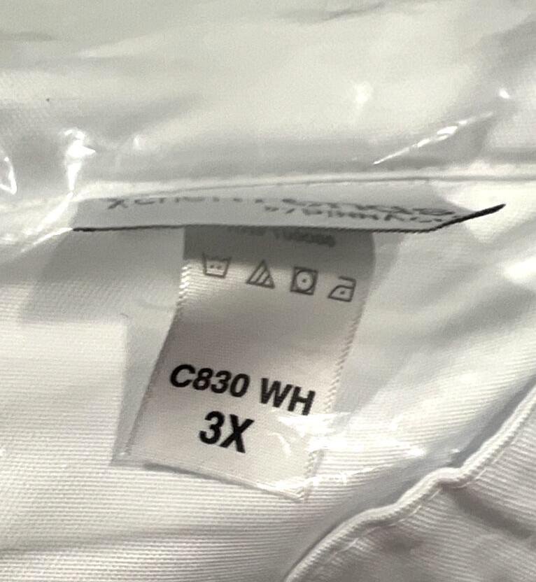 Chef Trends Chef Coat Premium Knot Button Down White 3XL