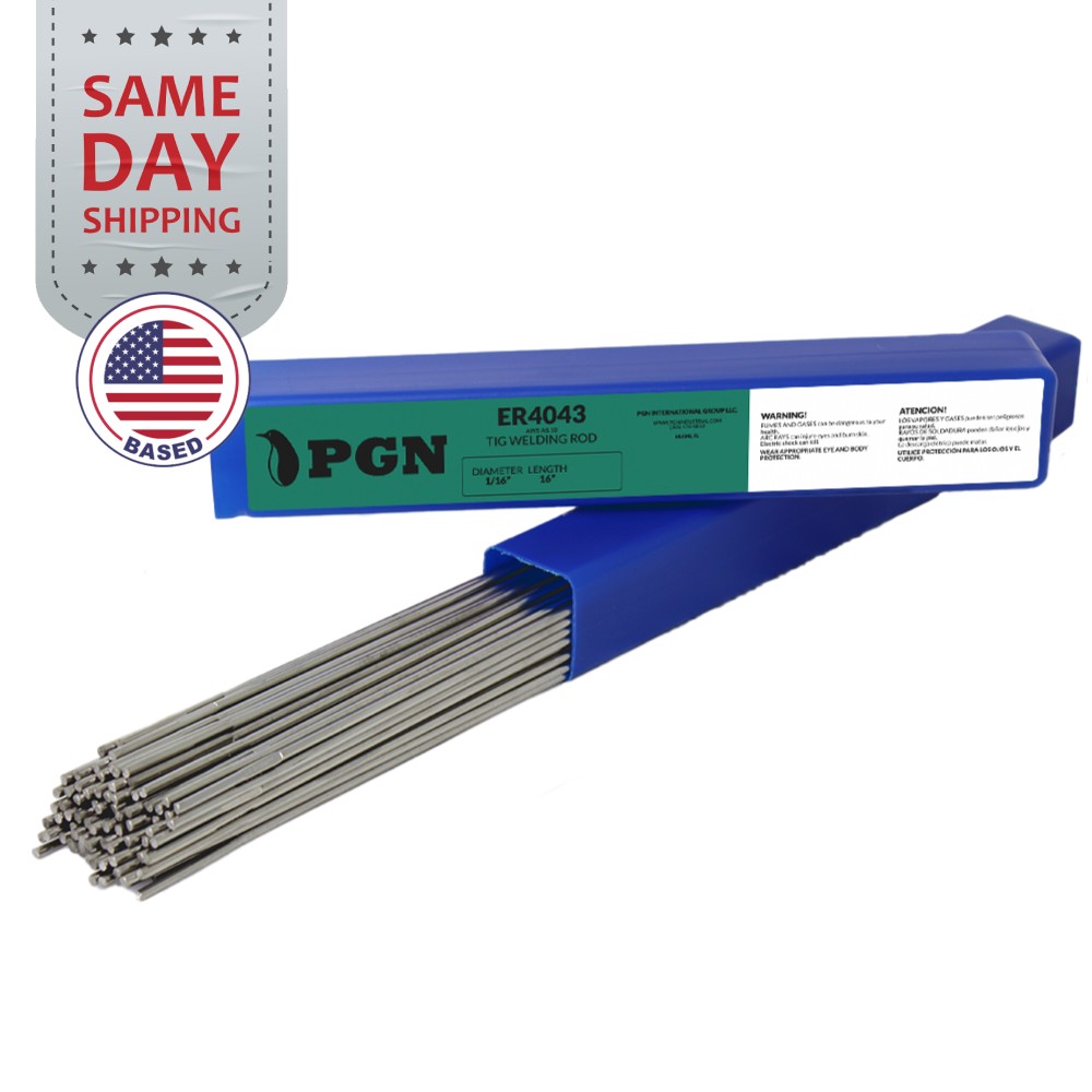 ER4043 1-lb 1/16" x 16" Aluminum Welding Rod - TIG Filler Rod, TIG Rod