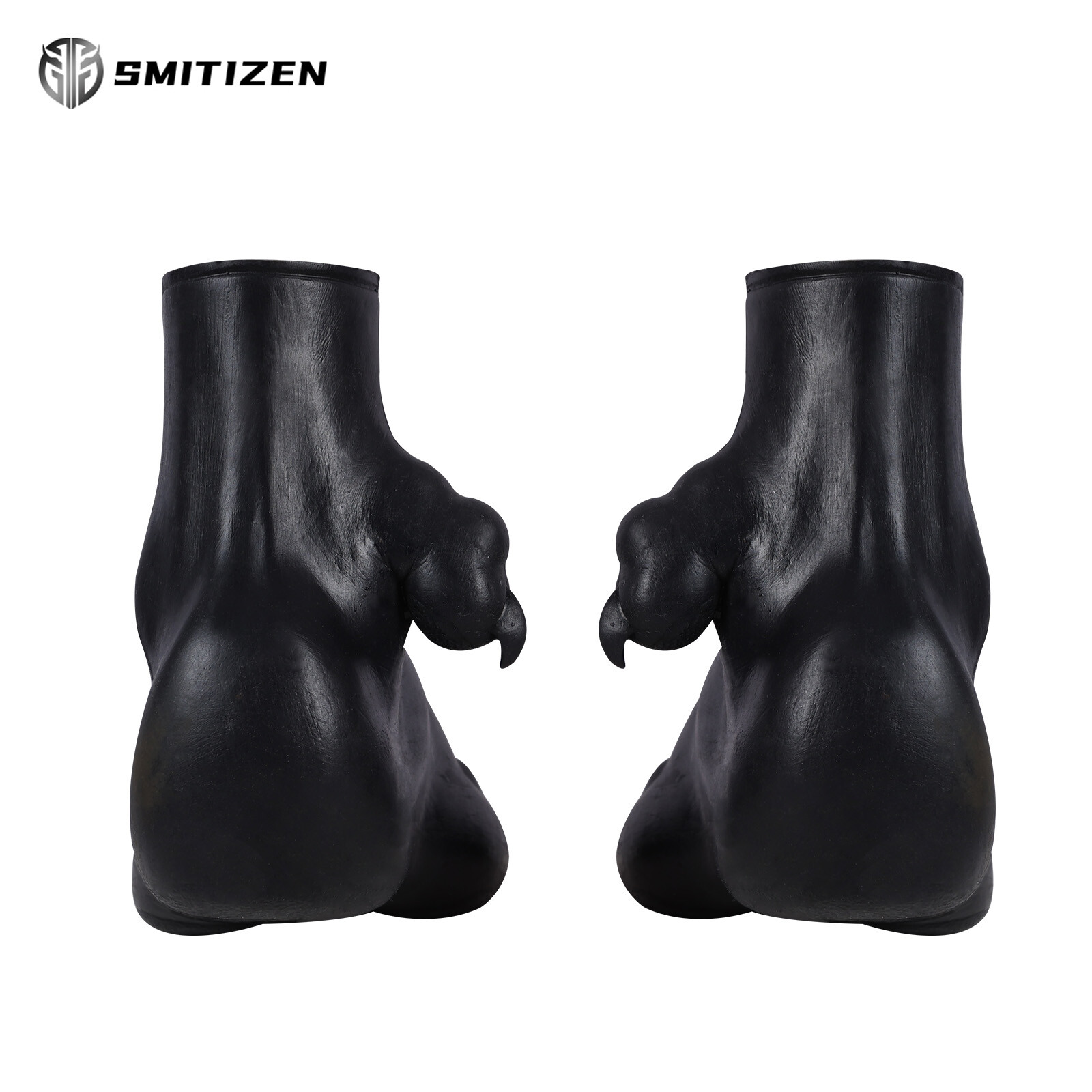 Smitizen Silicone Black Dragon Beast Paw Costume for Cosplay