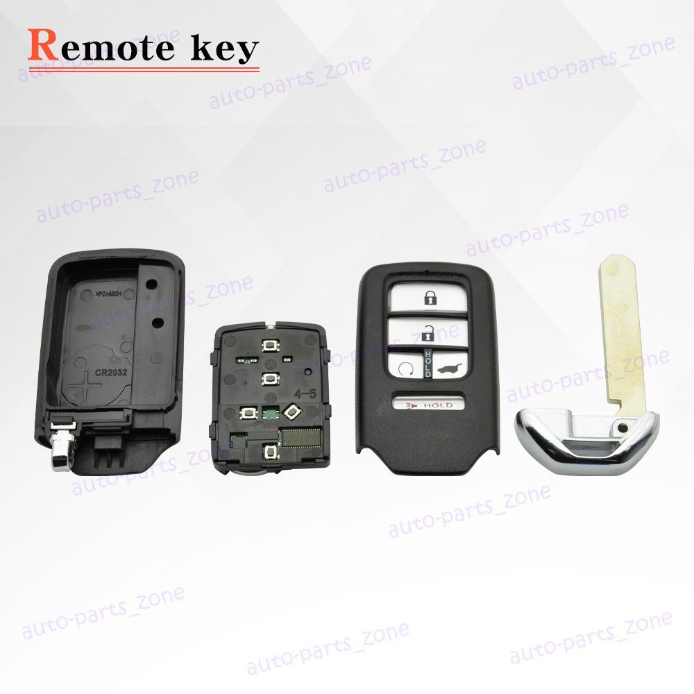 2x Remote Key Fob for Honda Civic CR-V 2017 2018 2019 2020 Pilot 2021 KR5V2X