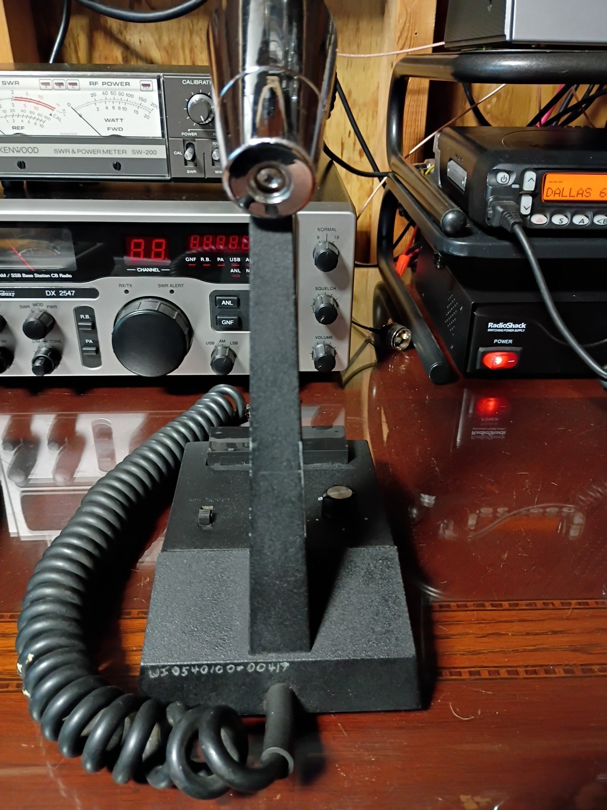 Vtg Turner Super Sidekick Desk Microphone