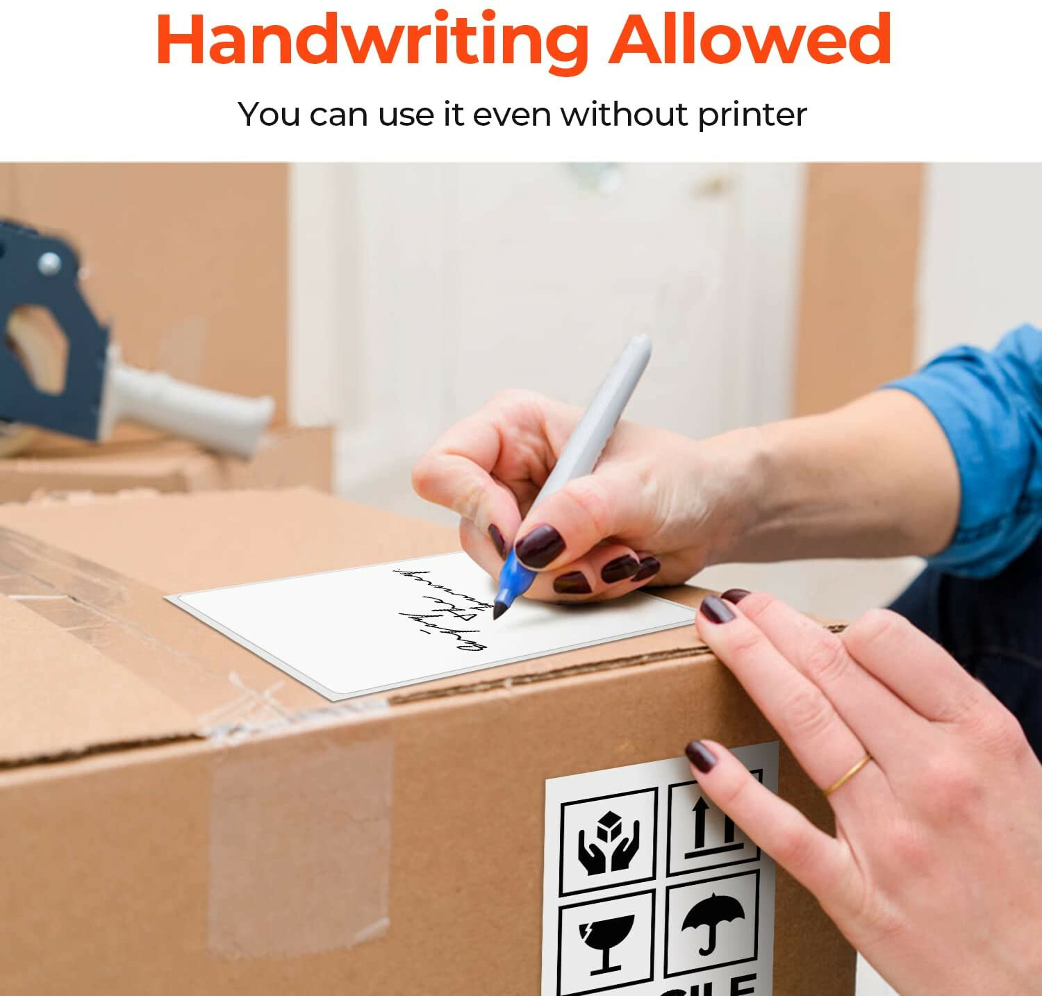 110 Sheets 220 Premium Half Sheet Shipping Labels 200+20 8.5x5.5 2 Per Sheet