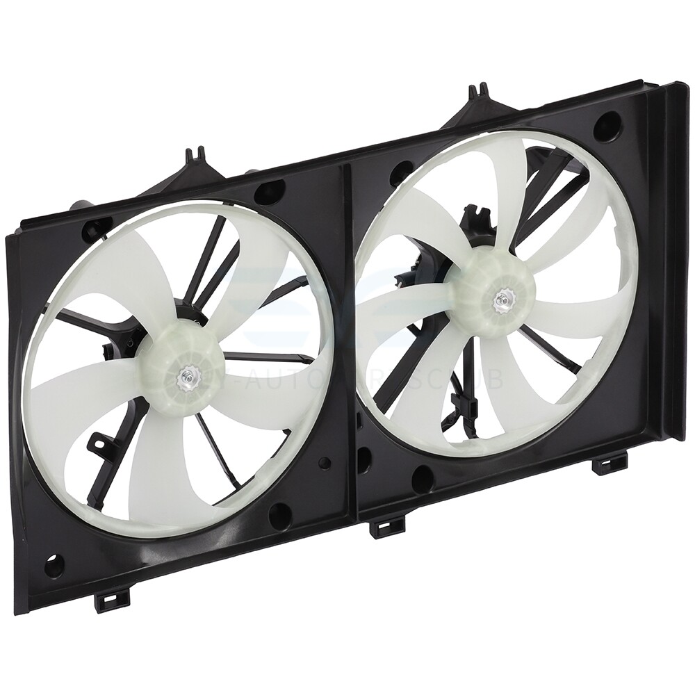 Radiator Condenser Cooling Fan Assembly For 2007-2011 Toyota Camry 2.4L 621-388