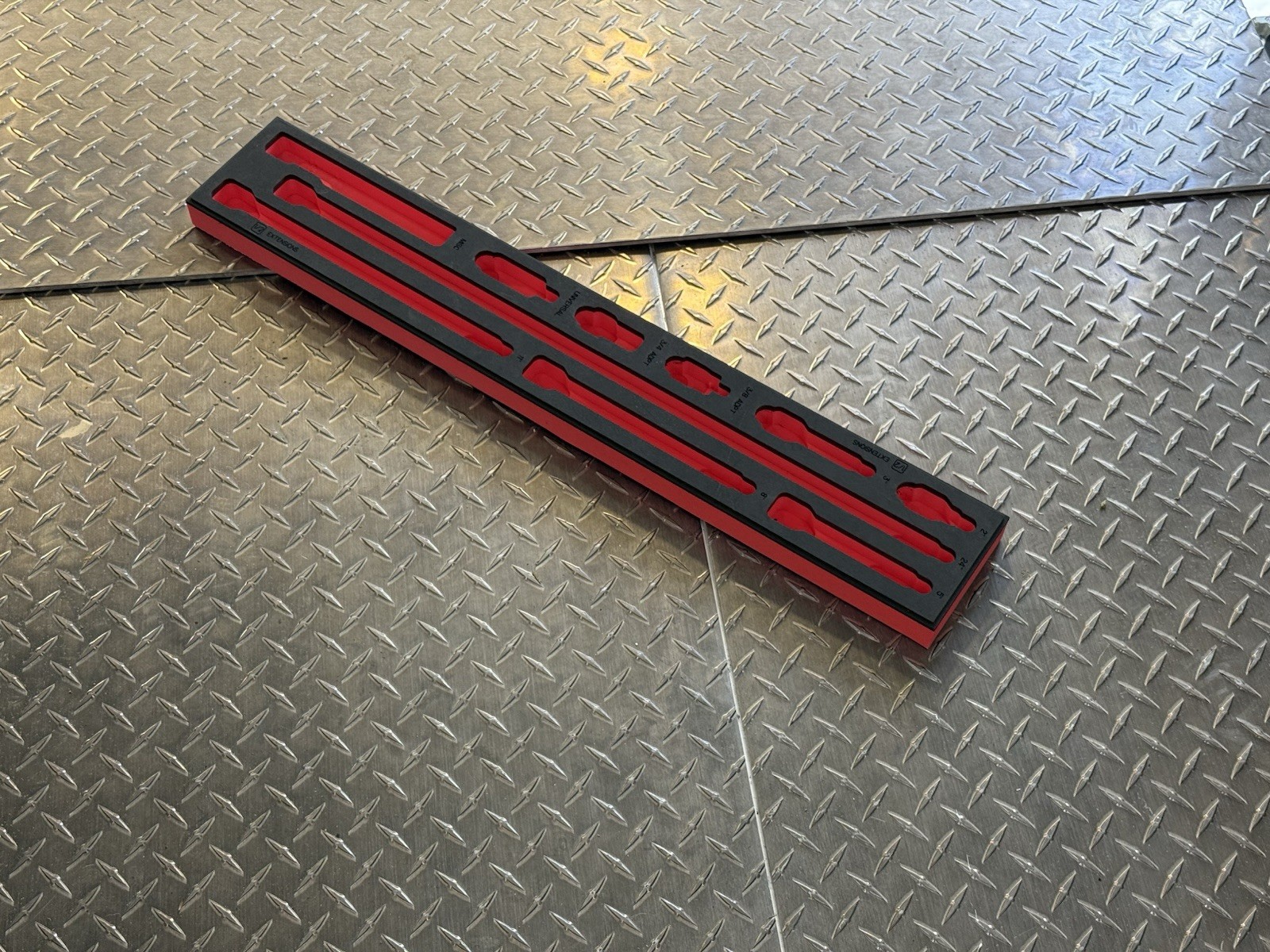 Foam Organizer for Snap-On 1/2 Extensions (9 Piece) Tool Holder