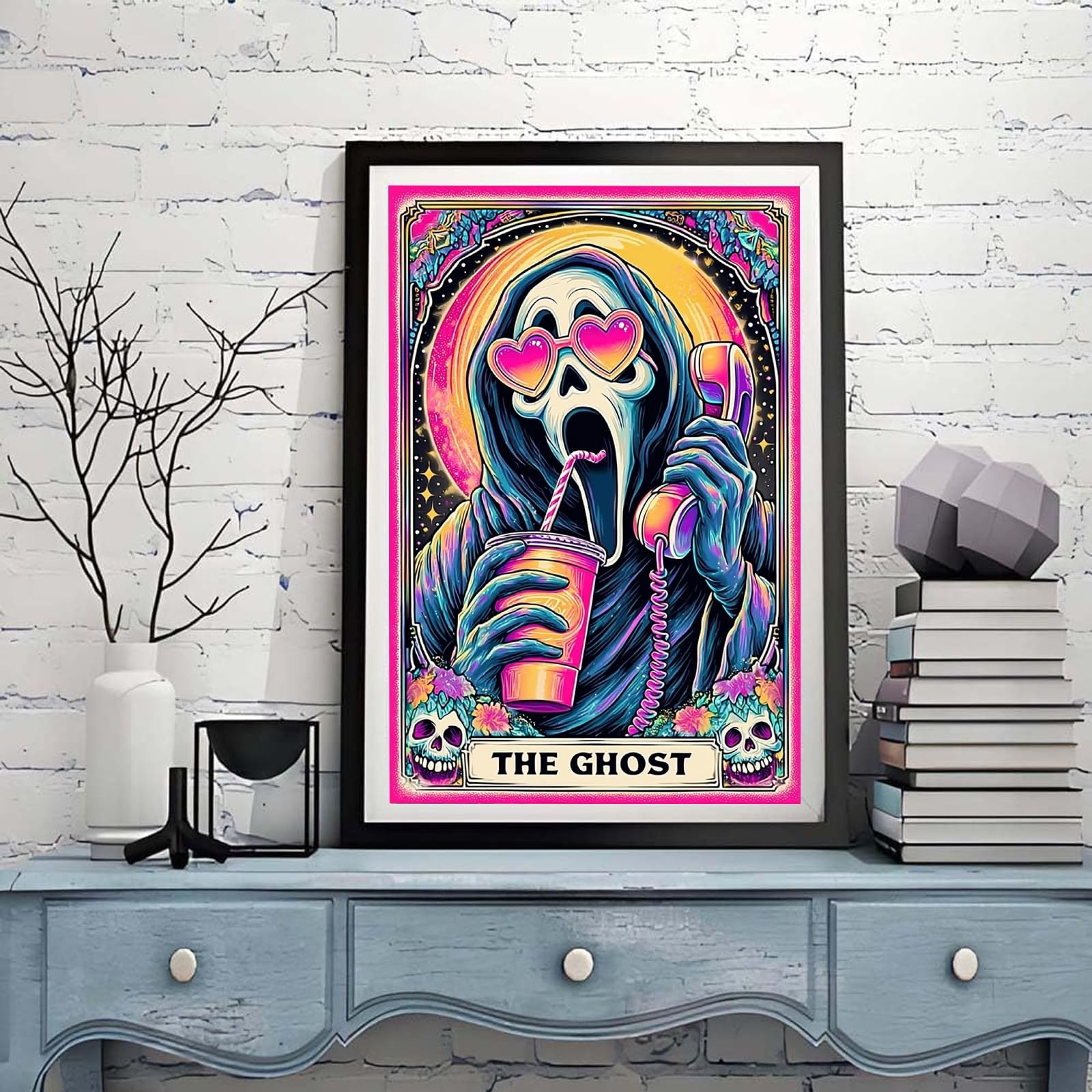 Halloween Ghost Diamond Art Painting Kits for Adults 5D DIY Full Drill 12x16