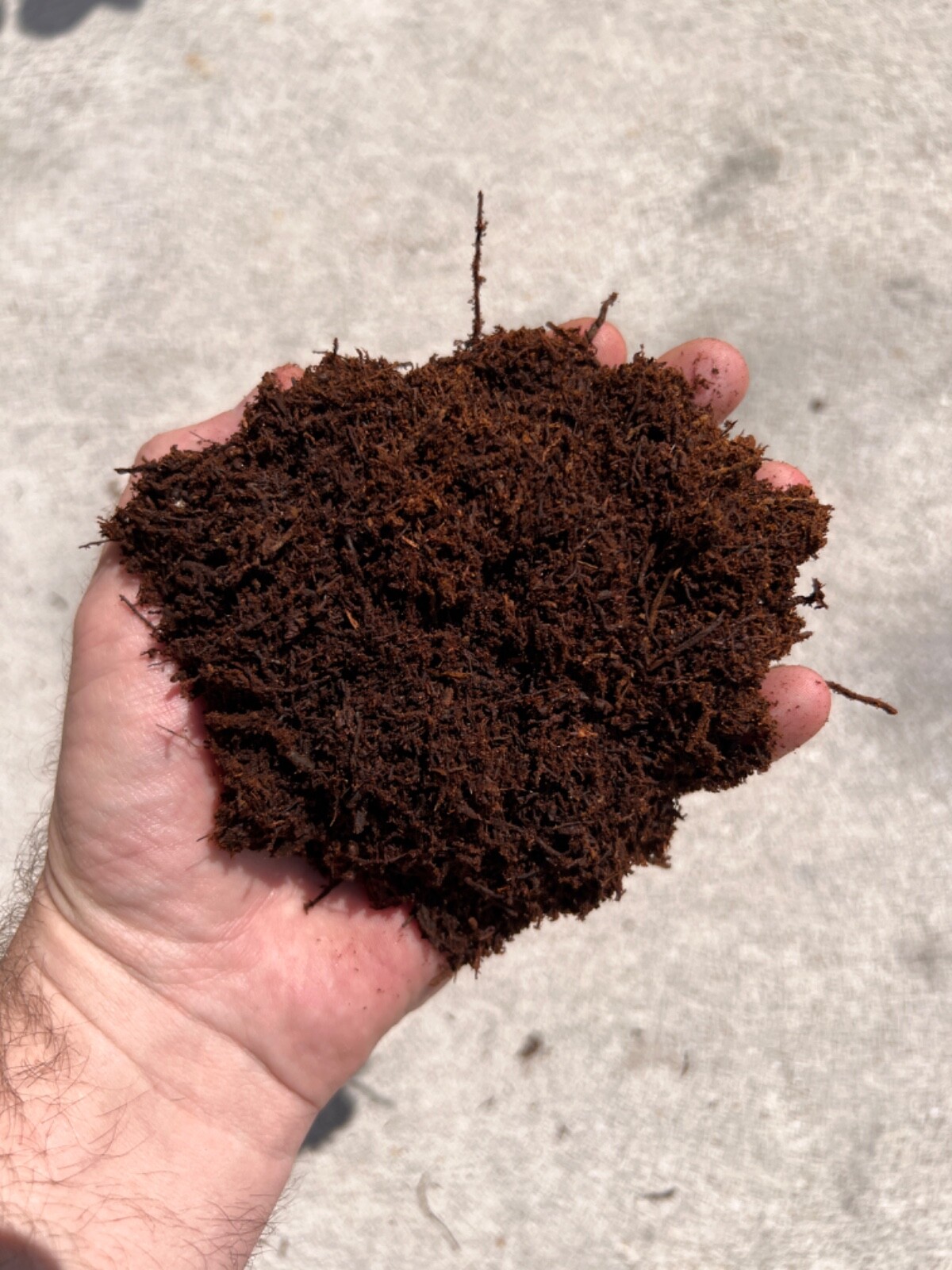 Premium "Fluffy" Tree Fern Fiber (New Zealand) - Debris Free