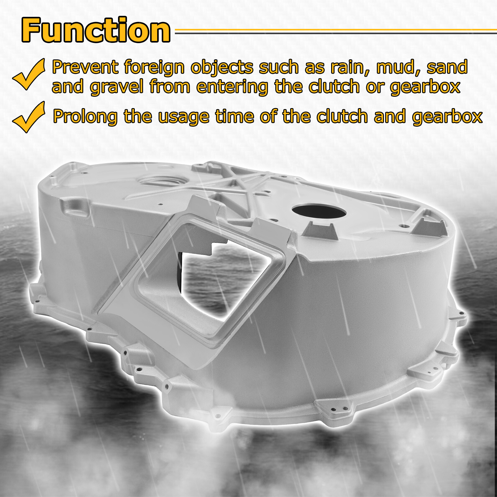 Inner Clutch Cover Aluminium For Polaris RZR PRO XP 2020 #5142931