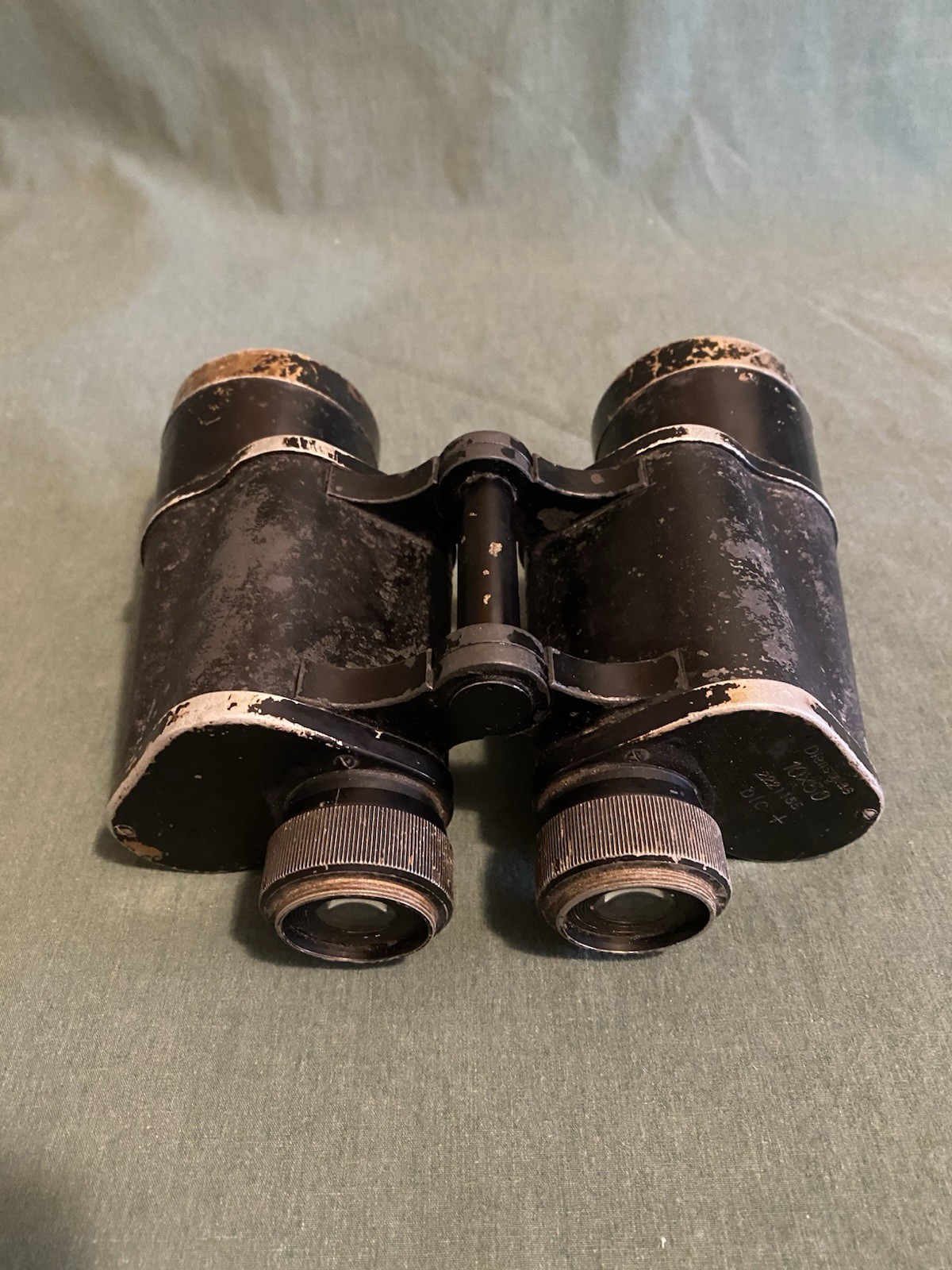 Vintage Original WW2 German 10x50 Binoculars Dienstglass
