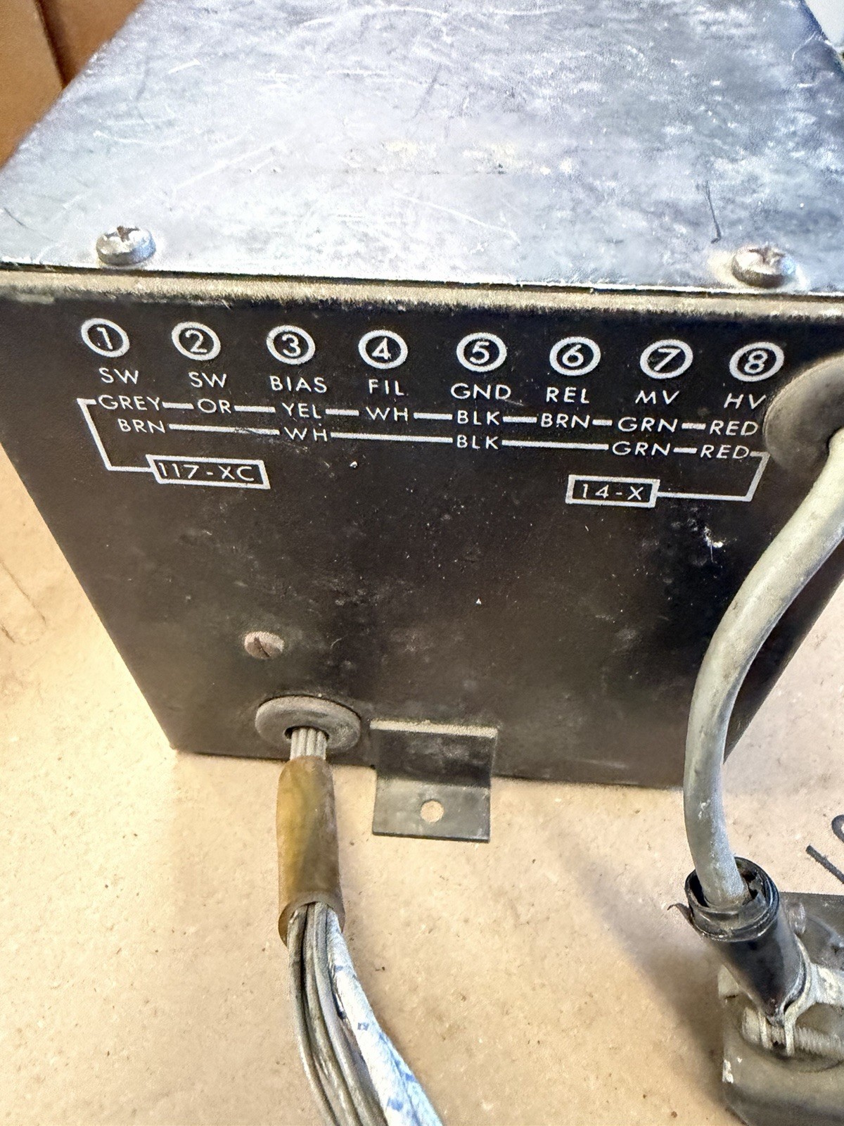 Swan 117-X Ham Radio Power Supply Untested