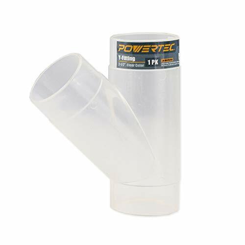 POWERTEC 2-1/2 inch Y-Fitting, Clear Color (70228)