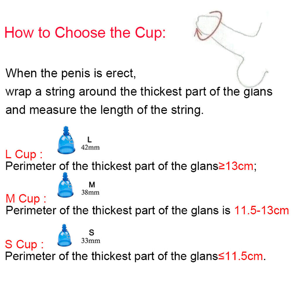 Super Penis Enlargement Extender Vacuum Stretcher Pump Hanger Bigger Enhancement