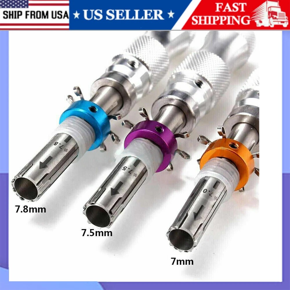 3x 7 Pin Advanced Tubular Lock Tool Set For Padlock Hook Tool Seal Pick Puller