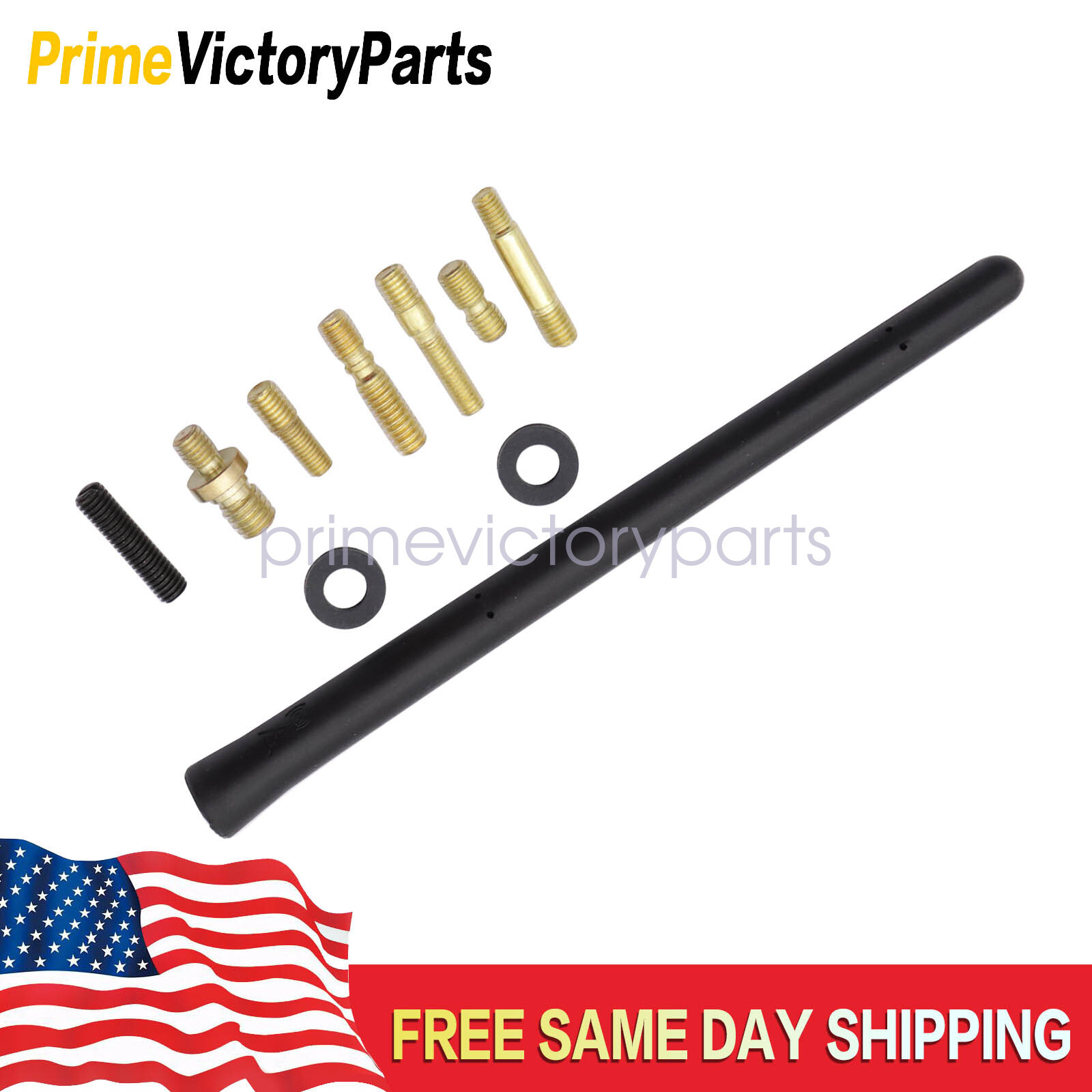 7" Universal Short Car Auto Antenna AM/FM Radio Aerial Whip For Chevy 2004