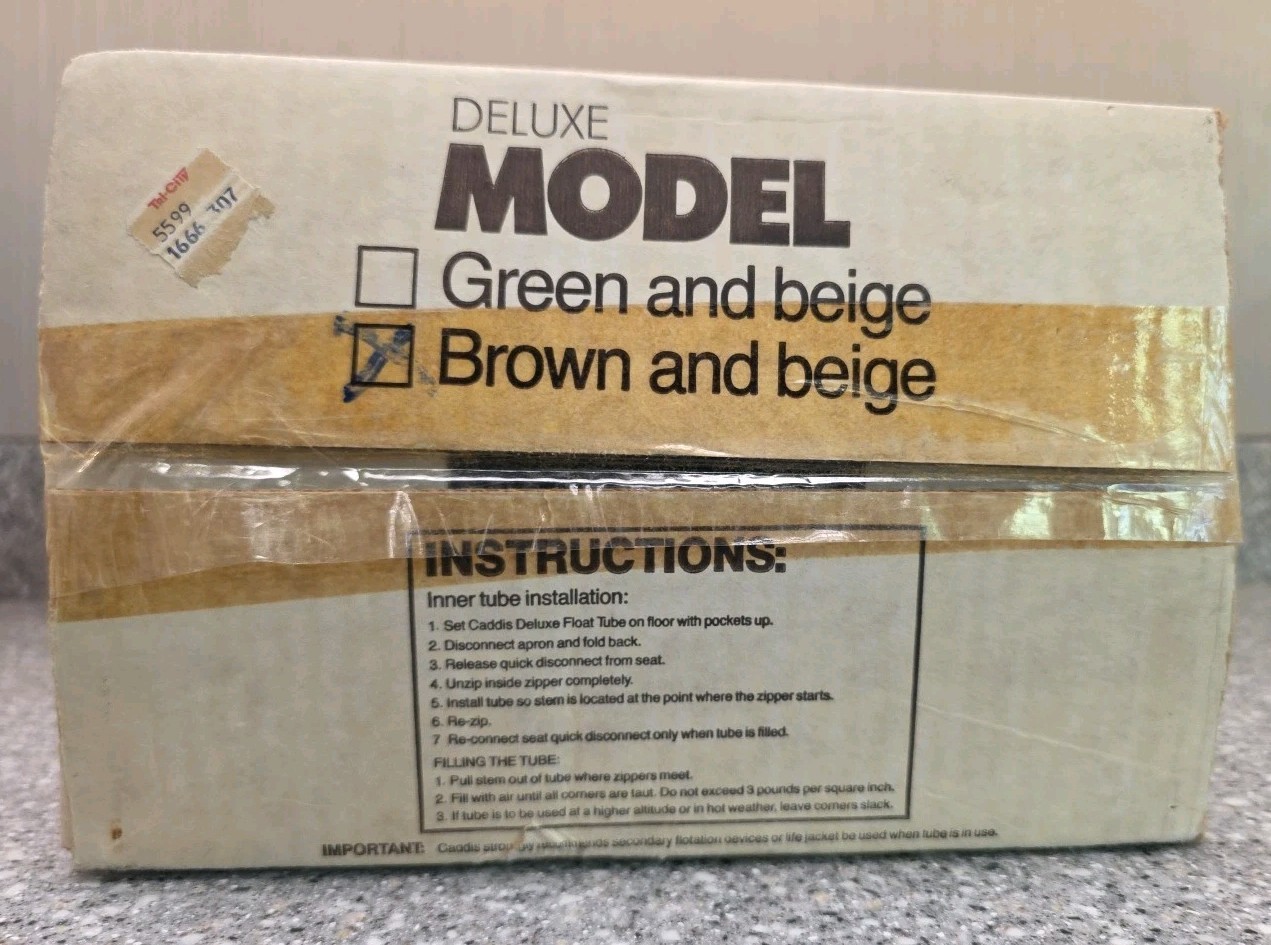 Caddis Deluxe Float Tube Flotation System Fishing 20" Heavy Duty Truck Inner