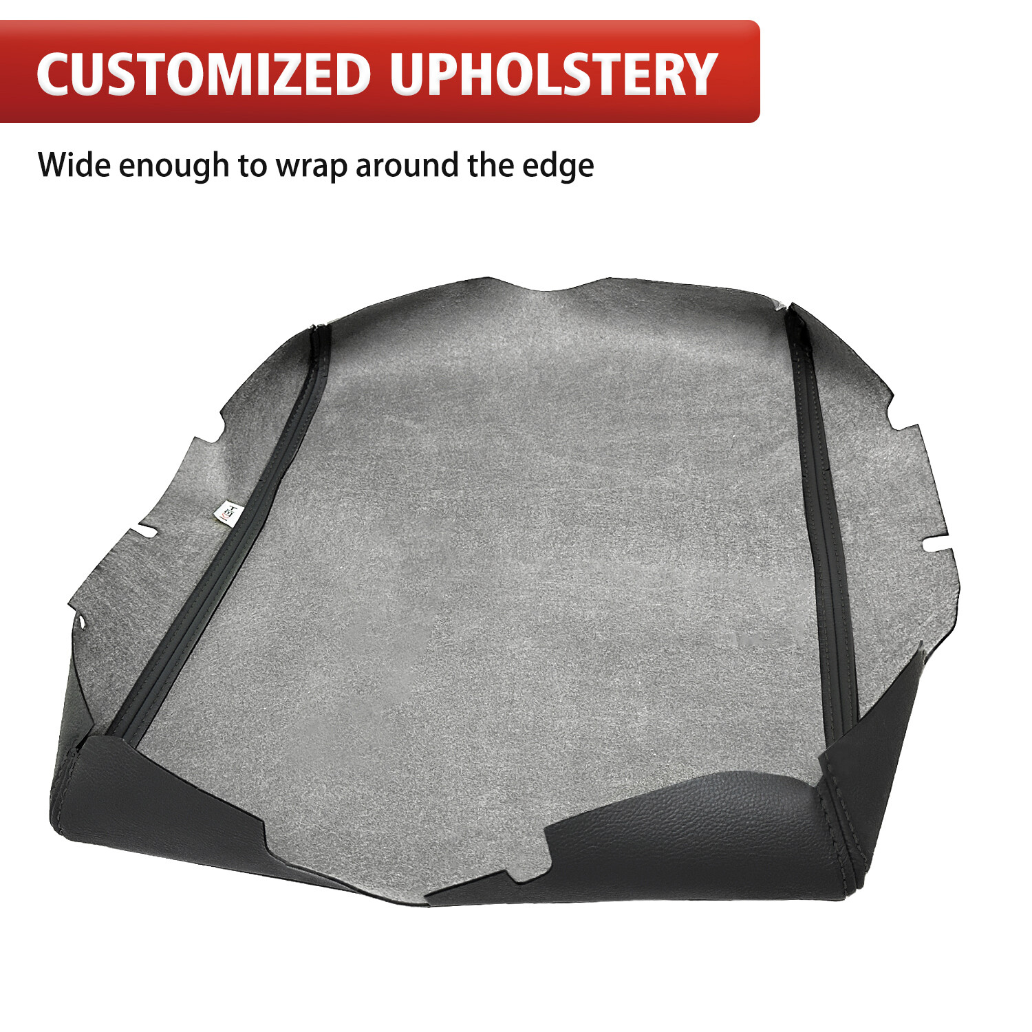 Fits 2004-2024 Nissan Titan Leather Center Console Lid Armrest Cover Trim Black