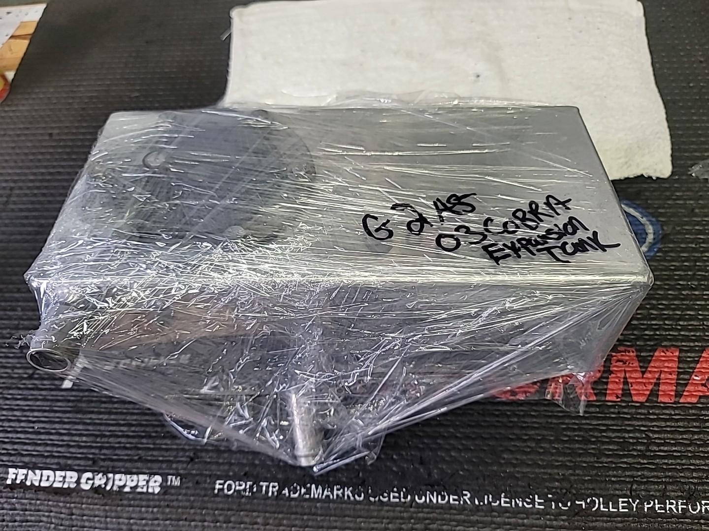 2003 2004 Ford Mustang Cobra Supercharger Coolant intercooler tank 03 04 Moroso