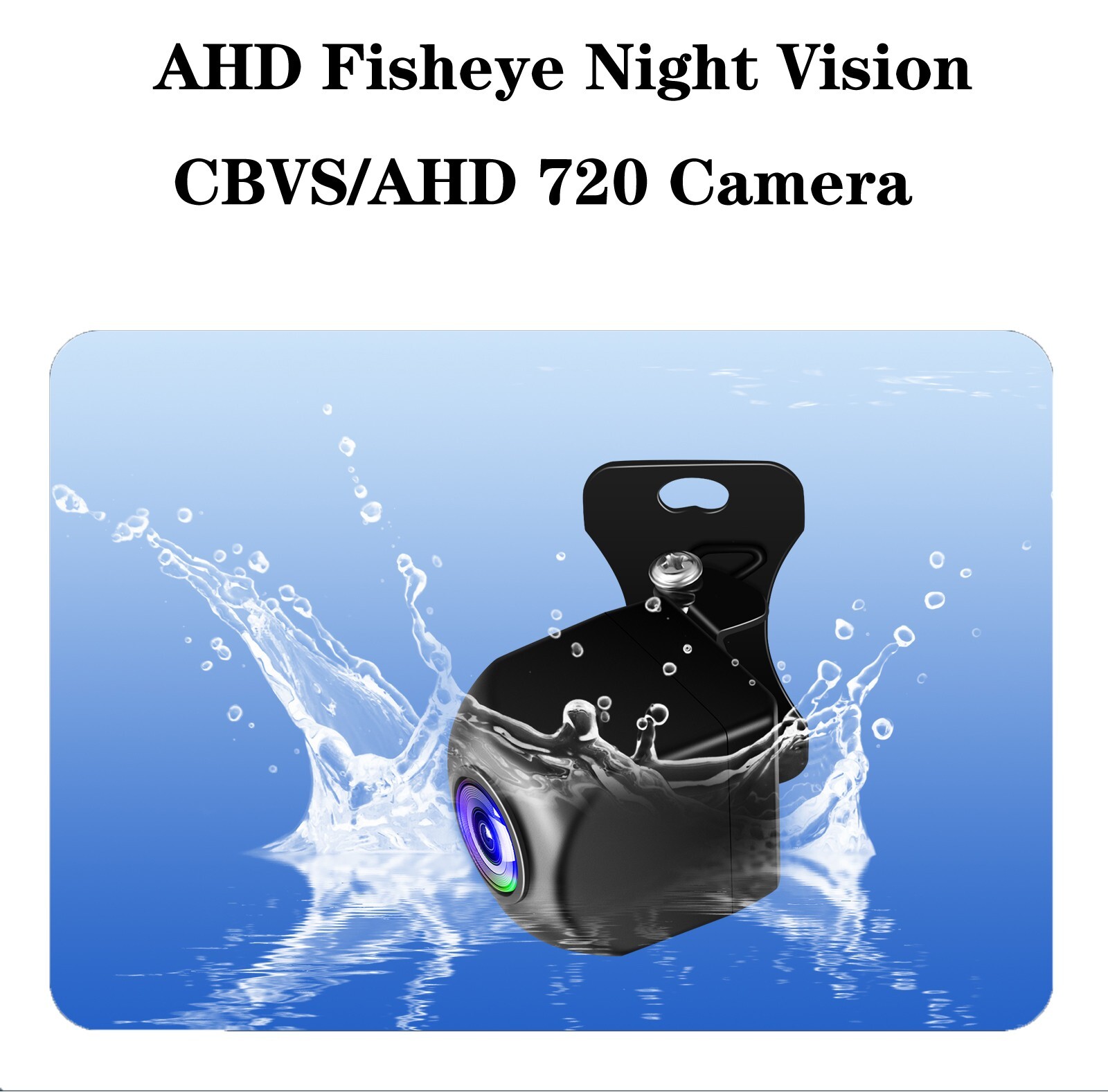 CCD HD 170° Night Vision Car Rear View Reverse Backup Parking Camera Waterproof