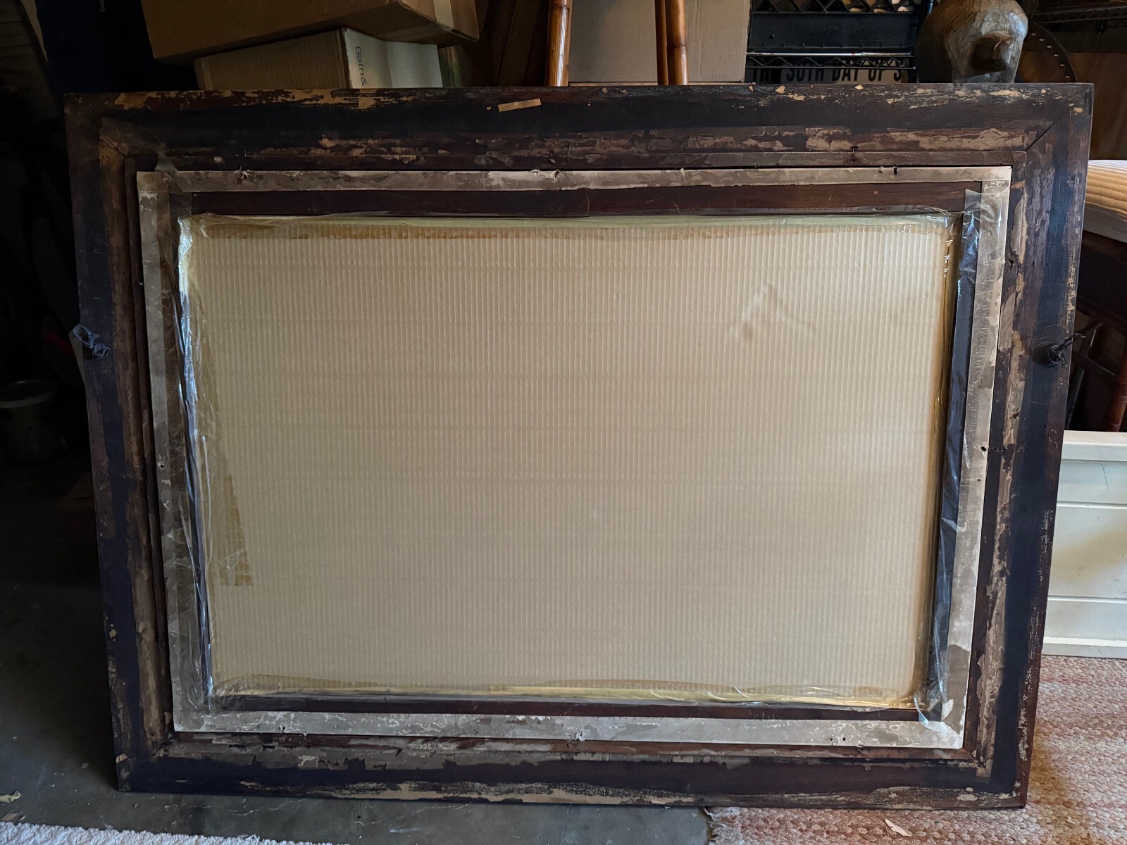 1883 Sherman's March to the Sea Civil War Print J P Fitch Hartford CT Large 55"