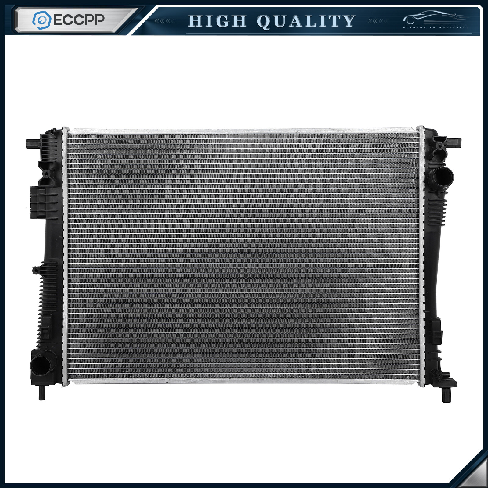 Radiator For 2017 2018 2019 2020-2023 Chrysler Pacifica 20-23 Chrysler Voyager