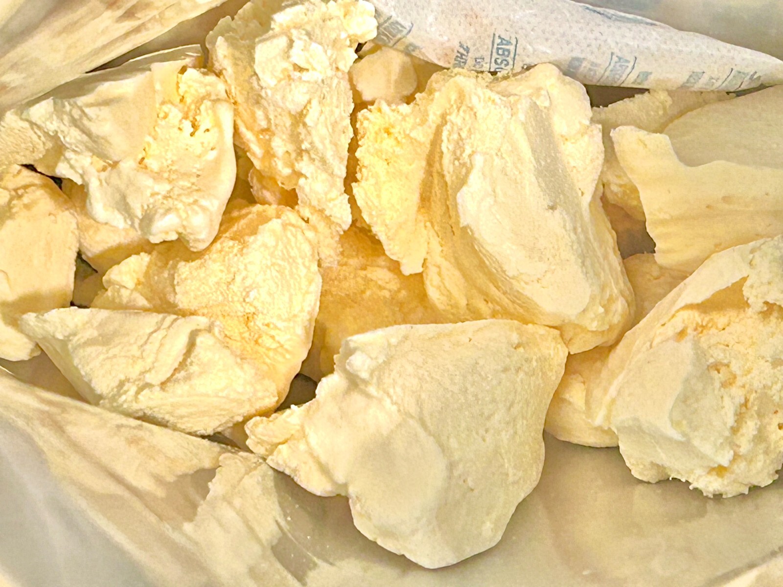 Freeze Dried Vanilla Ice Cream Scoops *IScream* *Pick Size* Made Fresh To Order