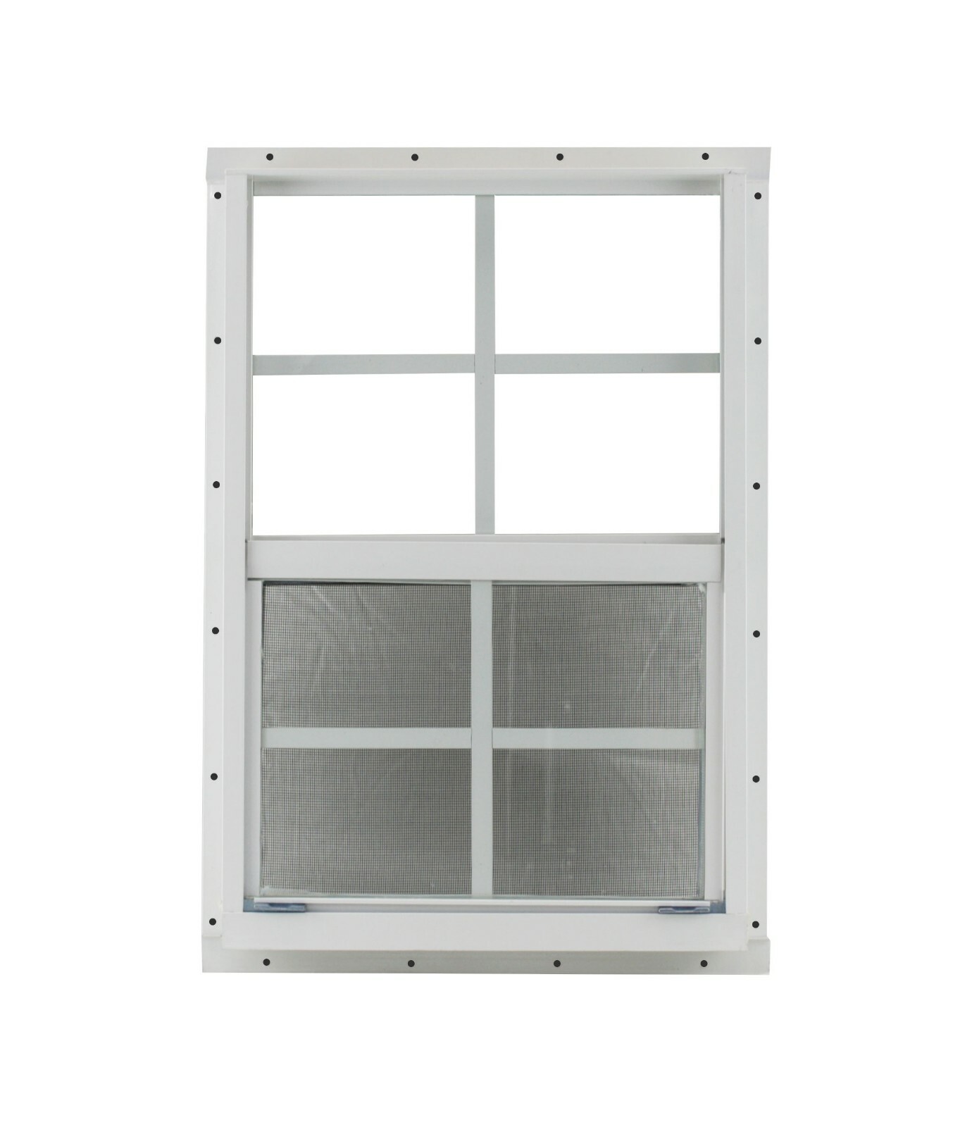 Shed Window 12" x 18" White Flush SAFETY /TEMPERED GLASS Playhouses Coops