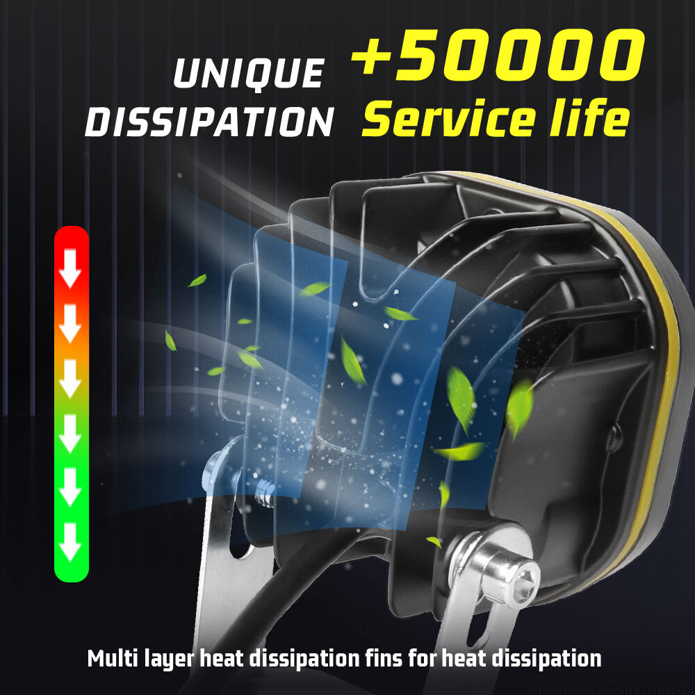 For 2017-25 Can-am Maverick X3 Curved 50'' LED Light Bar Roof Bracket + 4" Pods