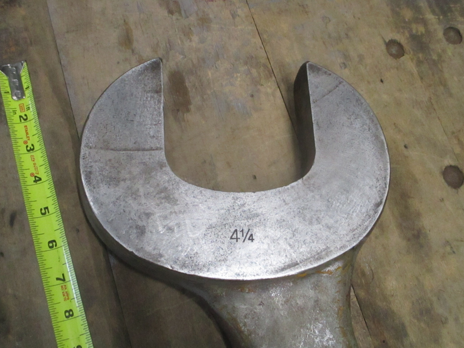 Jumbo/Giant ARMSTRON OPEN END WRENCH 4-1/4" MADE IN USA 36" Long 19A *Very Rare*