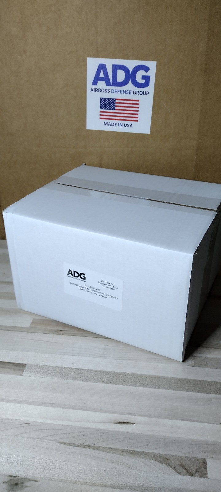 FlexAir Powered Air Purifying Respirator with blower hood AirBoss Defense PAPR