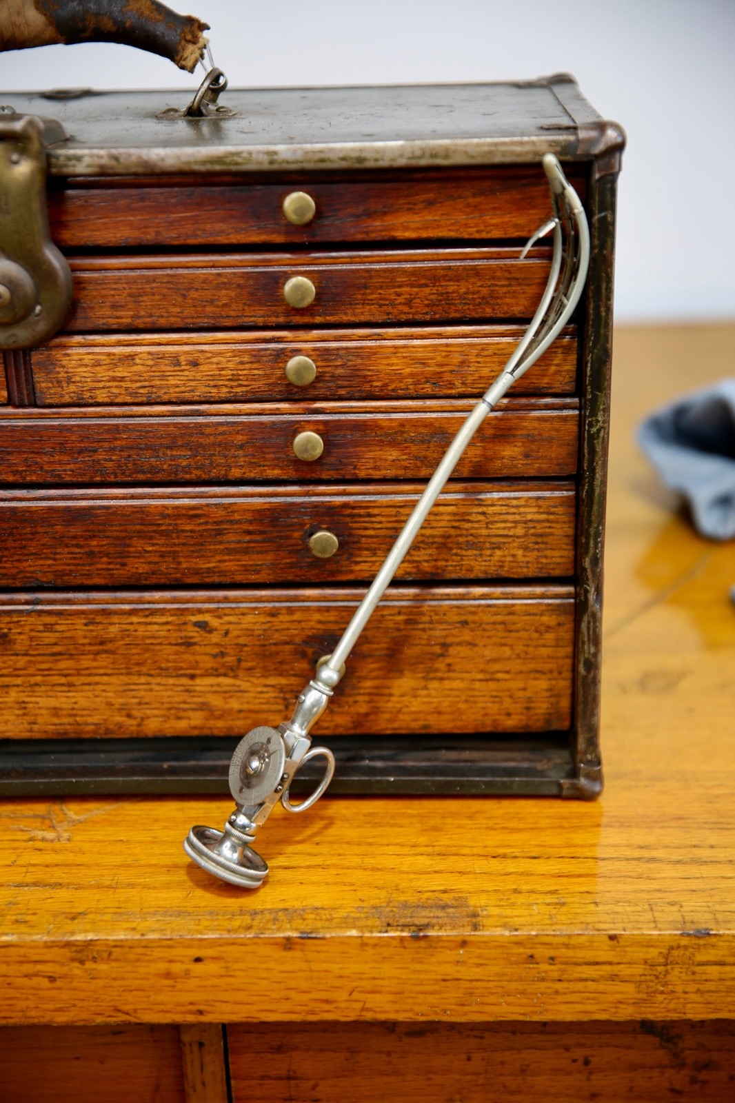 Antique Urethrotome Urethral Urology Medical Surgical Instrument Oddity tool VTG