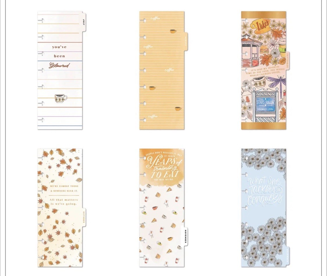 HAPPY PLANNER GILMORE GIRLS VALUE PACK STICKERS and MINI PLANNER LIMITED EDITION