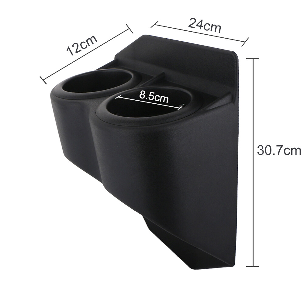 Cup Drink Holders For 1997-13 C5 C6 Corvette Travel Buddy Double Dual Center