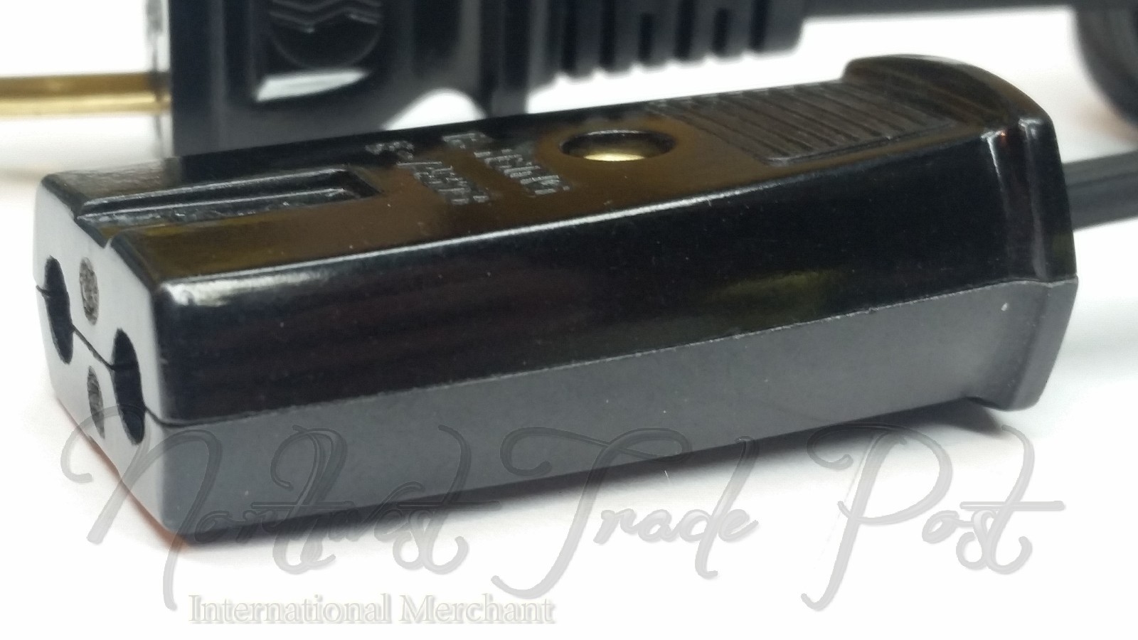 Replacement 6ft Power Cord for Vintage Small Appliance - 2 Round Pin 1/2" Spaced